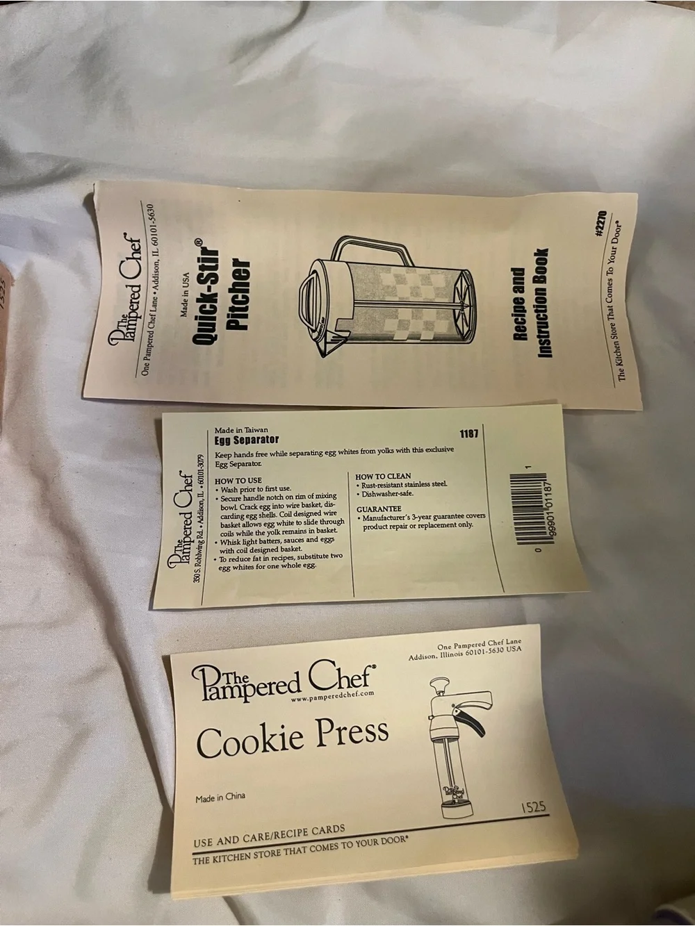 Brand New Pampered Chef Cookie Press Maker Holiday Baking